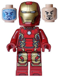 Iron Man - Mark 43 Armor, Light Nougat Head | sh0974