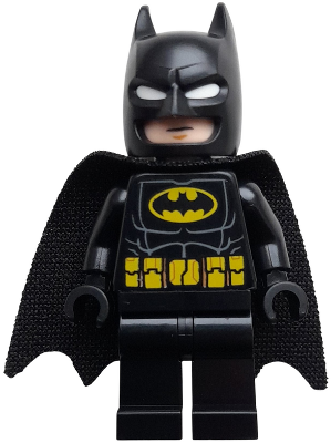 Batman - Black Suit, Yellow Belt with Medium Nougat Details, Cowl with White Eyes | sh1005