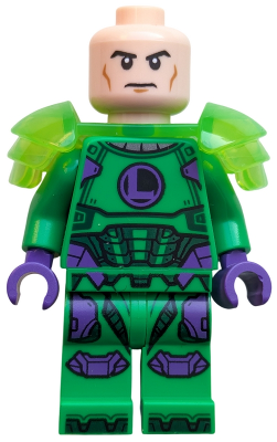 Lex Luthor - Armure vert vif, épaulières | sh1007
