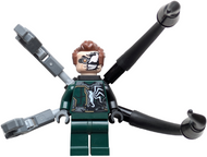 Dr. Octopus (Otto Octavius) / Doc Ock - Dark Green Suit Half Venomized, 2 Mechanical Arms and 2 Back Appendages (682502) | sh1037