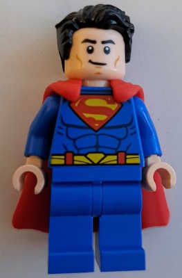 Superman - Costume bleu, cape en caoutchouc | sh1055