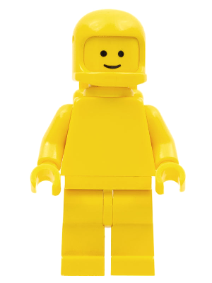 Classic Space - Yellow with Air Tanks, Torso Plain | sp131