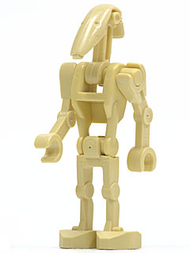 Battle Droid - Tan, Angled Arms | sw0001b