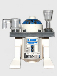 Astromech Droid, R2-D2 - Dark Bluish Gray Serving Tray | sw0028a