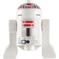 Astromech Droid, R5-D4 - Dome Head with Short Red Stripes | sw0029
