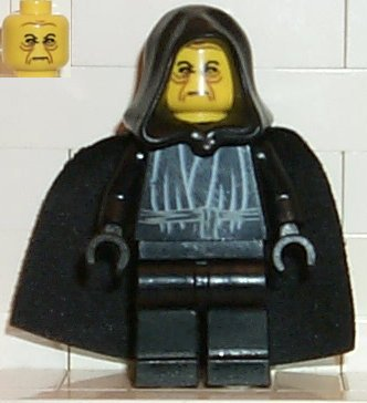 Emperor Palpatine - Yellow Head, Black Hands | sw0066