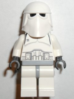 Snowtrooper, Light Bluish Gray Hips, Black Hands (Falcon blue box) | sw0080