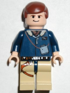 Han Solo - Light Nougat,Reddish Brown Hair, Tan Legs | sw0081