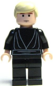 Luke Skywalker -  Light Nougat, Black Tunic | sw0083