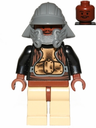 Lando Calrissian - Skiff Guard, Reddish Brown Hips | sw0086