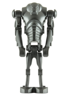 Super Battle Droid - Pearl Dark Gray, Wide Head | sw0092