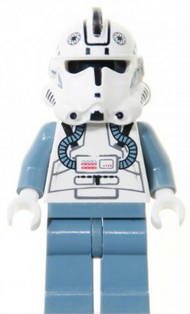 Clone Trooper V-wing Pilot (Phase 2) - Sand Blue Arms and Legs, Black Head | sw0118