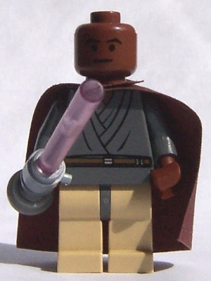 Mace Windu - Trans-Light Purple Light-Up Lightsaber | sw0133