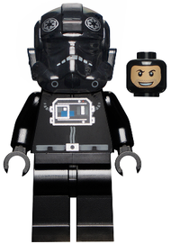 Imperial TIE Fighter Pilot - Black Head, Balaclava | sw0268a