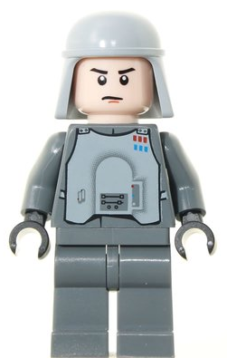 General Maximillian Veers - Light Bluish Gray Helmet and Armor | sw0289