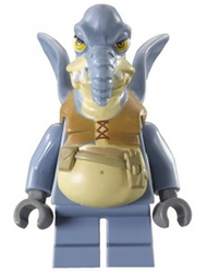 Watto - Printed Head, Dark Bluish Gray Hands | sw0325