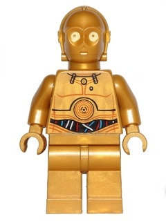 C-3PO - Colorful Wires Pattern | sw0365