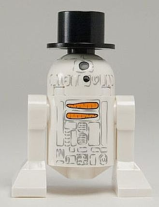 Astromech Droid, R2-D2, Snowman | sw0424
