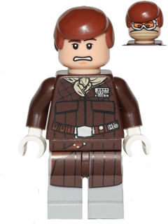 Han Solo (Hoth, lunettes de ski et bandana beige) | sw0466