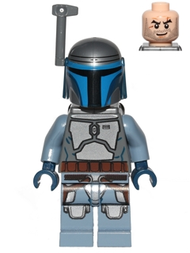 Jango Fett - Light Nougat Head, Smile | sw0468