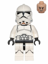 Clone Trooper (Phase 2) - Light Nougat Head | sw0541