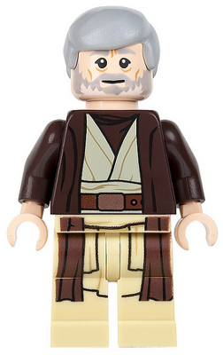 Obi-Wan Kenobi (Dark Brown Hooded Coat) | sw0552