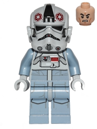 AT-AT Driver - Dark Red Imperial Logo, Grimacing | sw0581