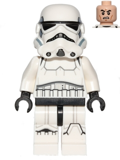 Imperial Stormtrooper - Printed Legs, Dark Blue Helmet Vents | sw0585