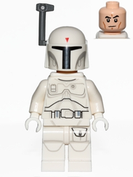 Boba Fett - White, Detailed Pattern | sw0631