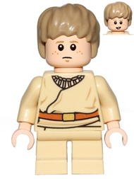 Anakin Skywalker - Short Legs, Short Tousled Hair, Belt with Pouches on Back | sw0640