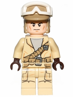 Rebel Trooper, Goggles, Dark Tan Helmet | sw0688