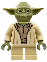 Yoda - Olive Green, Open Robe with Large Creases | sw0707