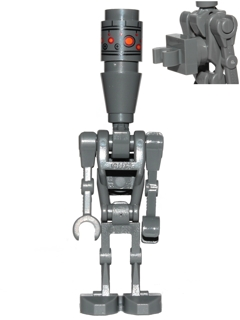 IG-88 avec plaque ronde 1 x 1