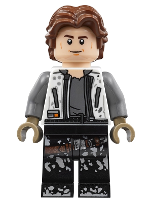 Han Solo, White Jacket, Black Legs with Dirt Stains | sw0915