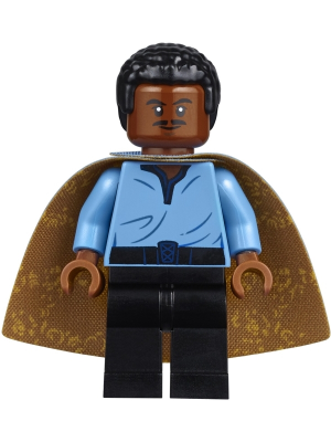 Tenue de Lando Calrissian, Cité des Nuages ​​(Cheveux à texture bouclée) | sw0973