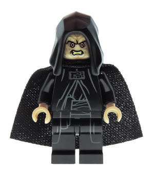 Emperor Palpatine - Hood Basic, Orange Eyes | sw1107