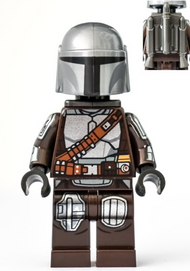 The Mandalorian / Din Djarin / 'Mando' - Silver Beskar Armor, Jet Pack | sw1166