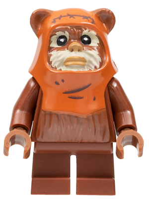 Wicket (Ewok), Hood with Wrinkles | sw1218