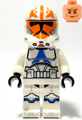 Clone Trooper, 501st Legion, 332nd Company (Phase 2) - Helmet with Holes and Togruta Markings | sw1278