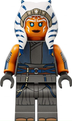 Ahsoka Tano (Adult) - Printed Arms, Pearl Dark Gray Legs | sw1300