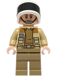 Captain Antilles - Dark Tan Shirt, Large Rank Badge | sw1328