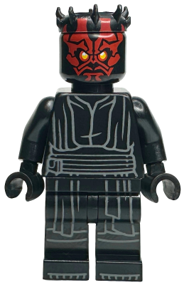 Darth Maul - Horns, Printed Legs, Closed Mouth | sw1333