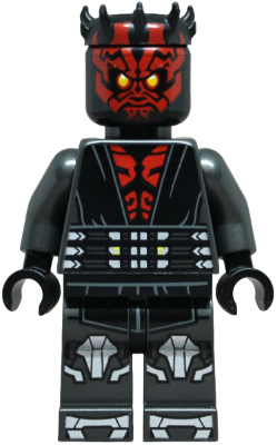 Darth Maul - Printed Legs with Silver Armor, Eyes without Black Pupils | sw1415