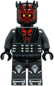 Darth Maul - Printed Legs with Silver Armor, Eyes without Black Pupils | sw1415