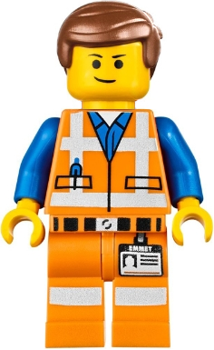 Emmet - Lopsided Closed Mouth Smile, without Piece of Resistance | tlm087
