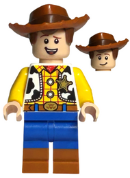 Woody - Normal Legs, Minifigure Head, Open Mouth Smile | toy016