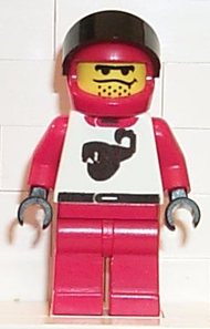 Race - Driver, Red Scorpion, Red Helmet | twn010